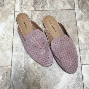 Lucky Brand Dusty Rose Mule Slides